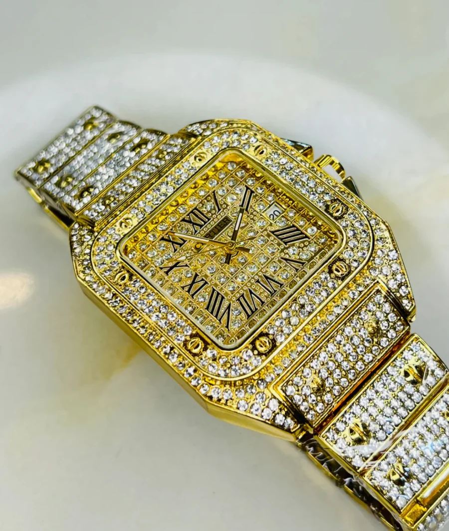 Women Gold Watch - Image 2