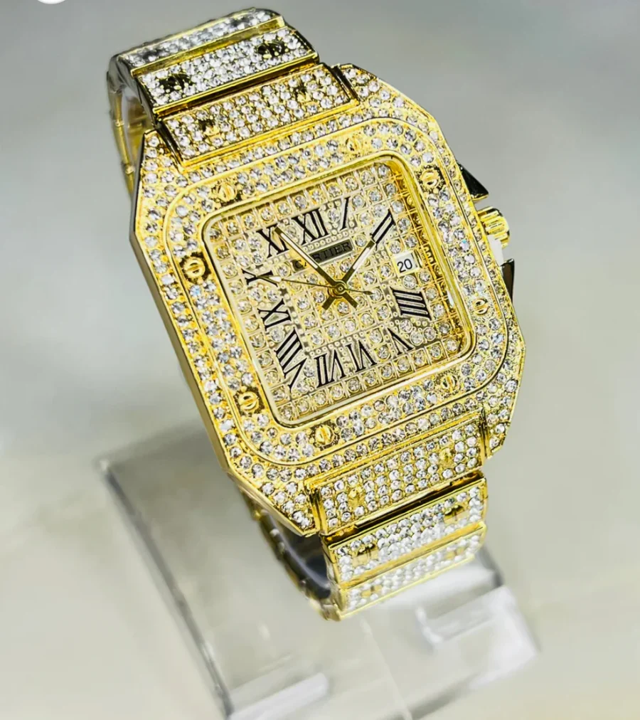 Women Gold Watch - Image 4