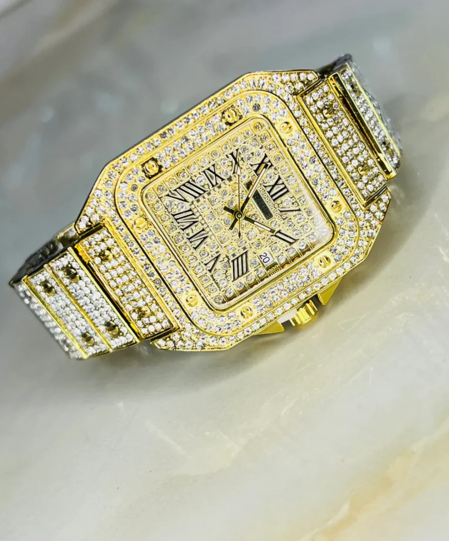 Women Gold Watch - Image 3