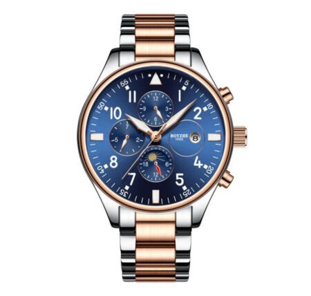 Automatic Mechanical Watch Steel Belt