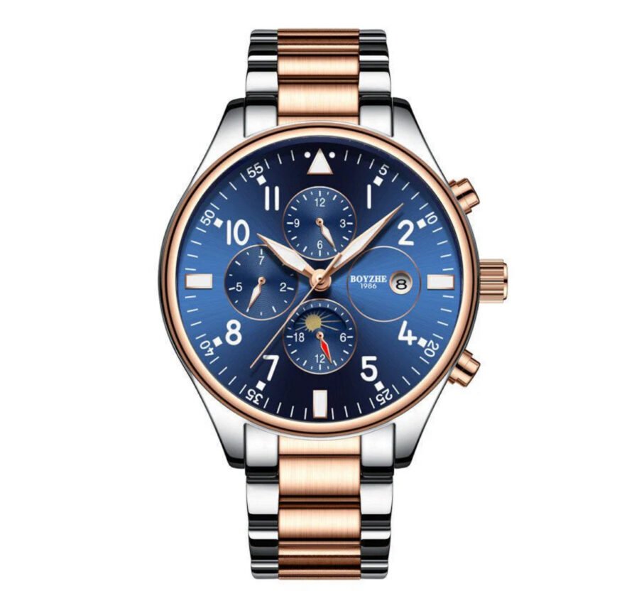 Automatic Mechanical Watch Steel Belt