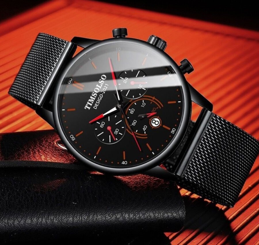 All-matching Simple And High-end Elegant Cool Ultra-thin Calendar Quartz Watch - Image 6