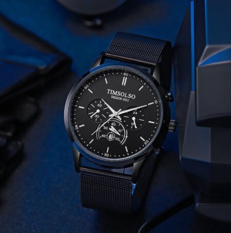 All-matching Simple And High-end Elegant Cool Ultra-thin Calendar Quartz Watch