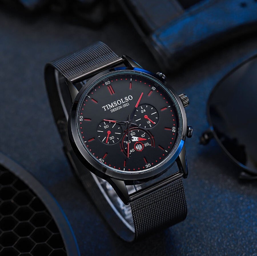 All-matching Simple And High-end Elegant Cool Ultra-thin Calendar Quartz Watch - Image 7