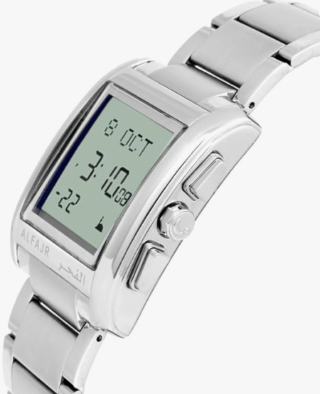 Al-Fajar Men's Stainless Steel Watch