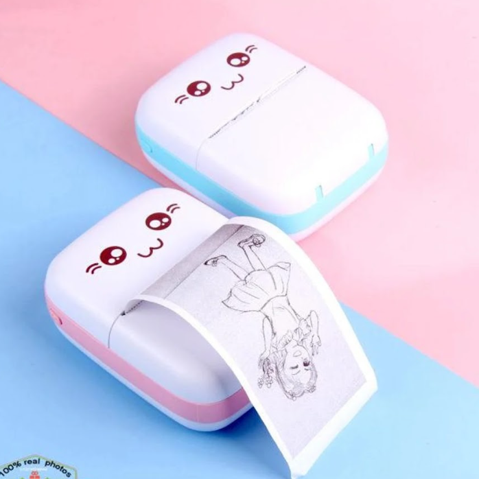 Portable Mini Pocket Printer BT Thermal Printer E004 - Image 3