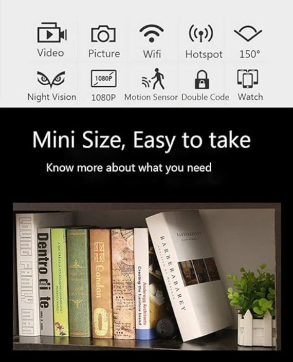 A9 Mini Wireless Security Camera C01 - Image 4