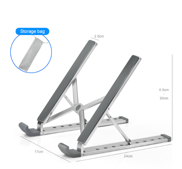 Folding Lifting Desktop Notebook Tablet Computer Stand - Image 3