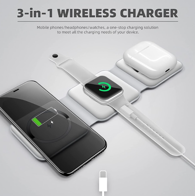 3-in-1 Wireless Charging Pad C001 - Image 4