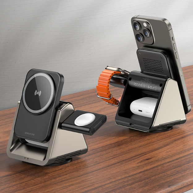Three-in-one Magnetic Charger Wireless Charger - Image 5