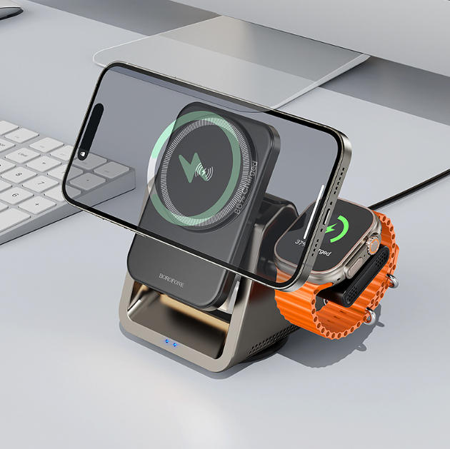 Three-in-one Magnetic Charger Wireless Charger - Image 4