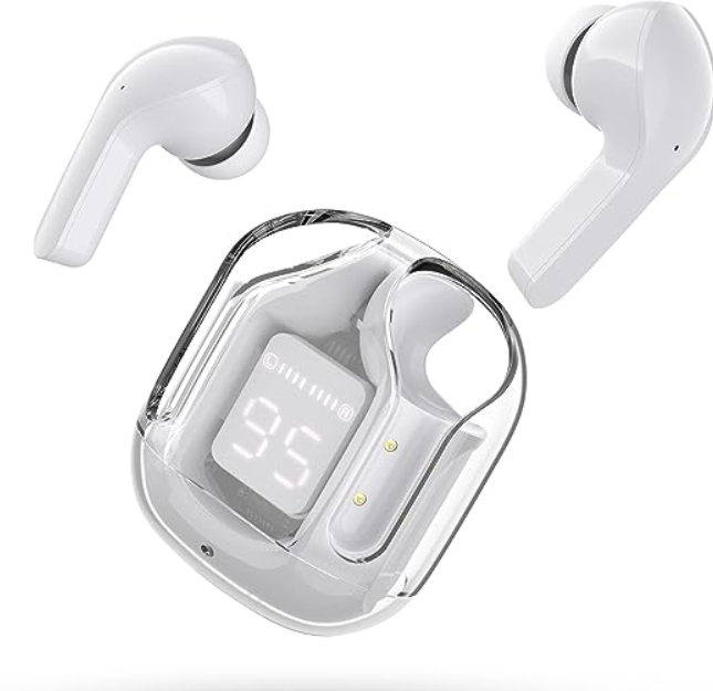 T6 Crystal Wireless Earphones E01 - Image 3