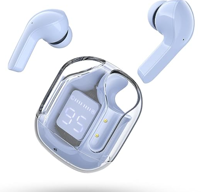 T6 Crystal Wireless Earphones E01 - Image 4