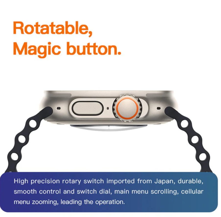 T800 Smartwatch 1.99 inch W001 - Image 3