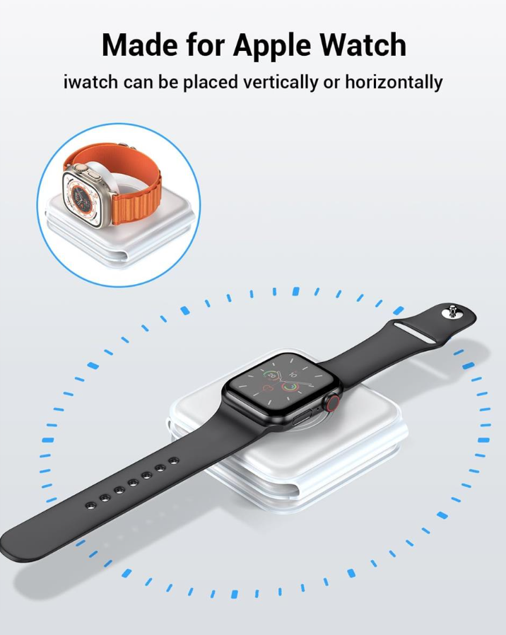 3-in-1 Wireless Charging Pad C001 - Image 5