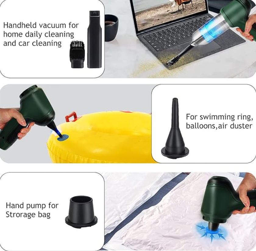 Handheld 3 in 1 Vacuum Cleaner - Image 6