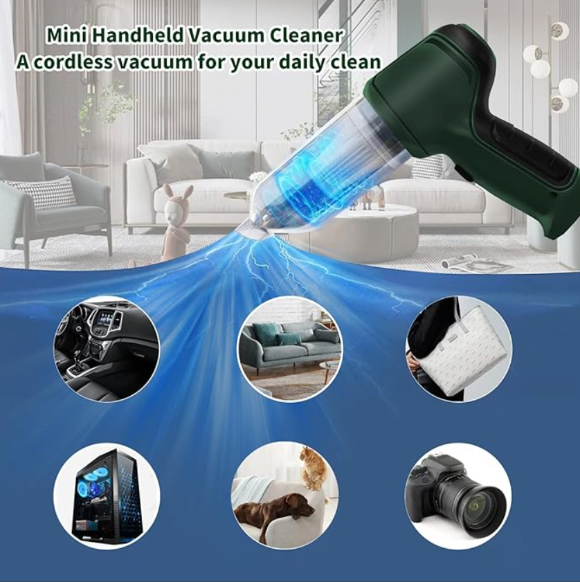 Handheld 3 in 1 Vacuum Cleaner - Image 4