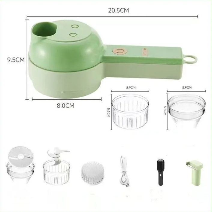 4 in 1 Electric handheld food chopper - Image 3