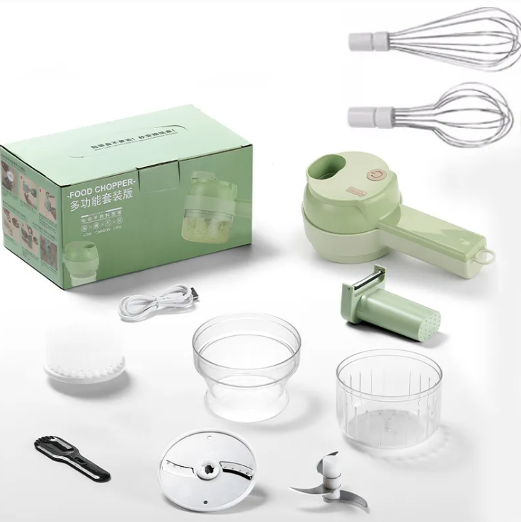 4 in 1 Electric handheld food chopper - Image 5